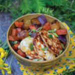 Halloumi bowls from The Forest Feast Road Trip cookbook.